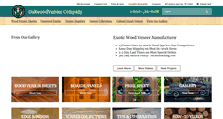 Desktop Screenshot of oakwoodveneer.com